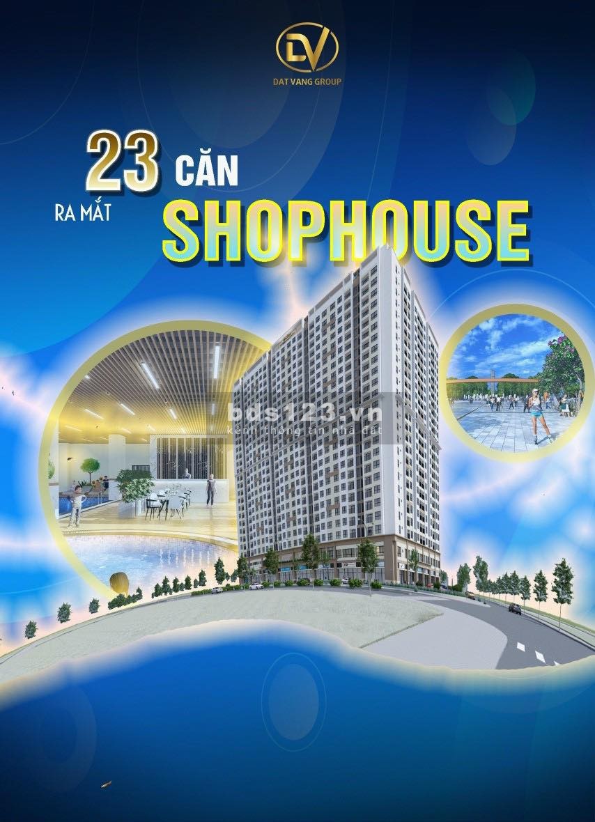Cho thuê shophouse FPT Plaza 2 tầng 1.
