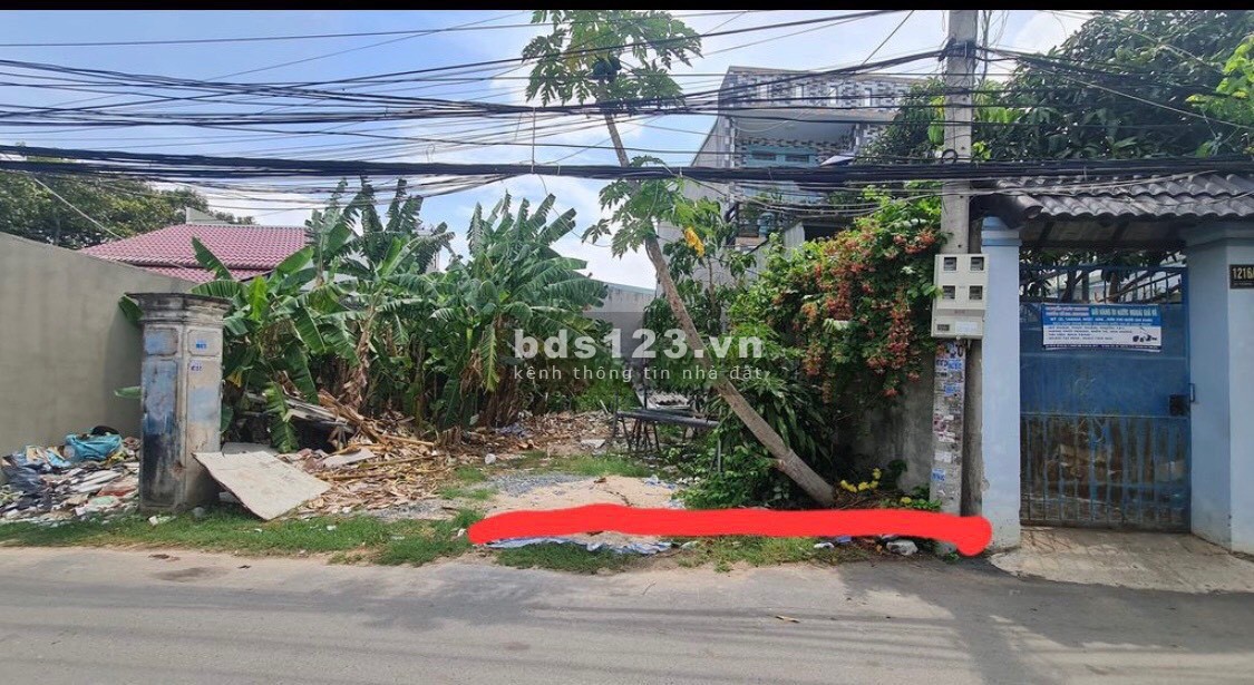Đất thổ cư, 243.5m2, SHR, 575tr, đường Hồ Văn Tắng, Tân Phú Trung, Củ Chi