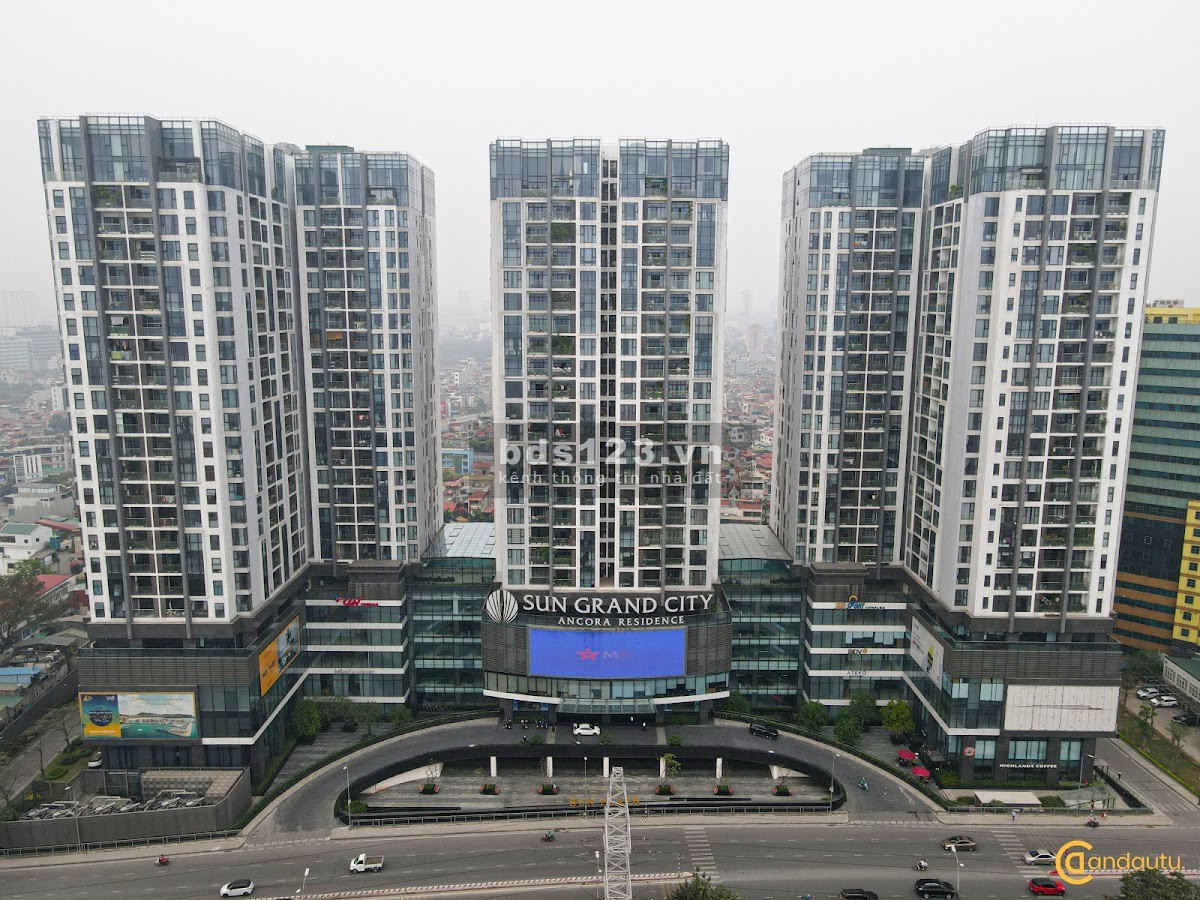 Bán chung cư Sun Grand City Ancora Residence 110m2 3PN view sông giá từ 73 triệu/m2 view sông hồng