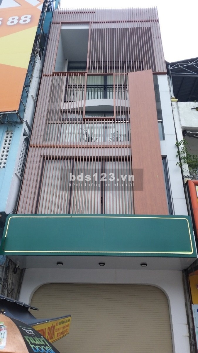 Cho thuê nhà mới 100% mặt tiền Lý Thái Tổ, quận3 KC 4 tầng 520m2 Chỉ 40 triệu