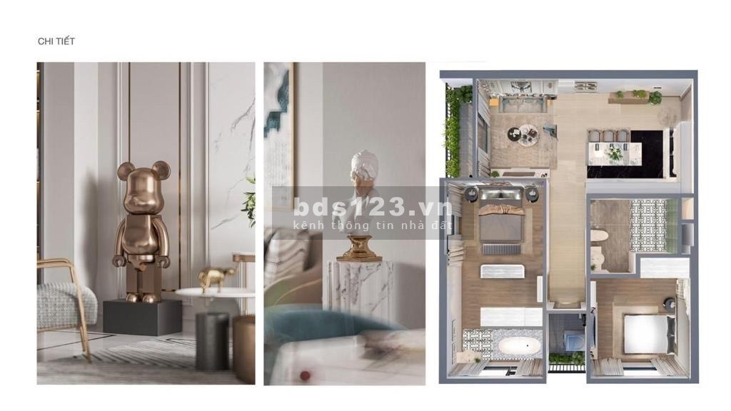 Bán căn hộ 3PN Vinhomes nội thất xịn luxury