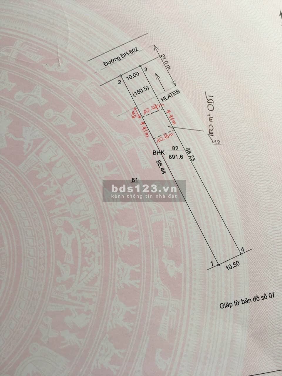 Bán lỗ lô đất rộng 890m mặt tiền nhựa 32m tc 100m phù hợp làm kho xưởng sx nhẹ nhà nghỉ giá rất ngộp