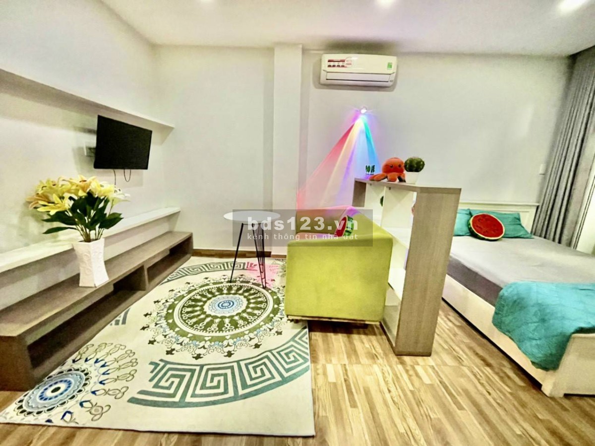 Căn hộ dịch vụ cao cấp full nội thất thuận tiện di chuyển sang quận 1, 7, 3