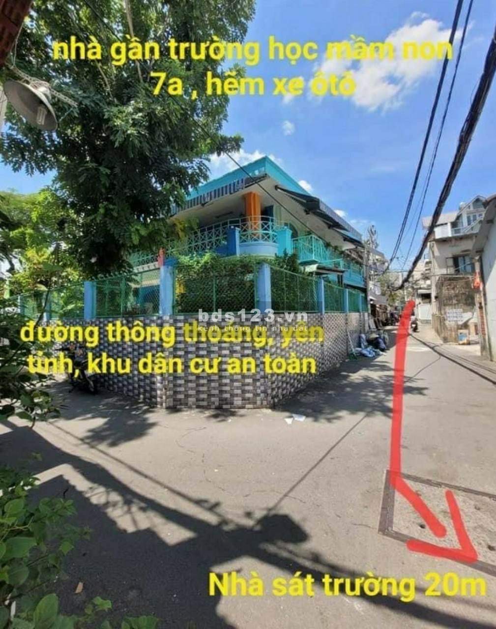 Nhà chính chủ cần bán, gần chợ Bà Chiểu, bệnh viện Gia Định. Giá bán 4,7 tỷ có thương lượng.