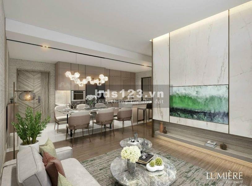 Bán căn hộ Lumiere Boulevard 2PN 80m2 thanh toán linh hoạt 10% tương đương 543 triệu/năm
