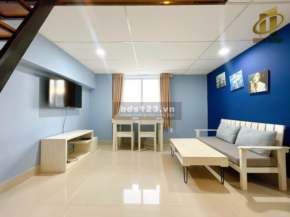 Căn hộ dịch vụ cao cấp full nội thất thuận tiện di chuyển sang quận 1, 8, 4, 5,...