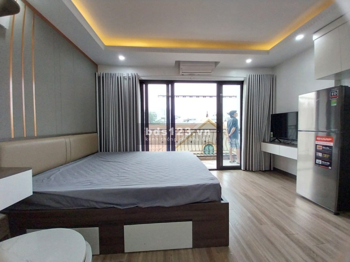 Cho thuê CHDV Trích Sài, Hồ Tây. View hồ đầy đủ tiện nghi. Dt 36m2 Chỉ 6.8tr