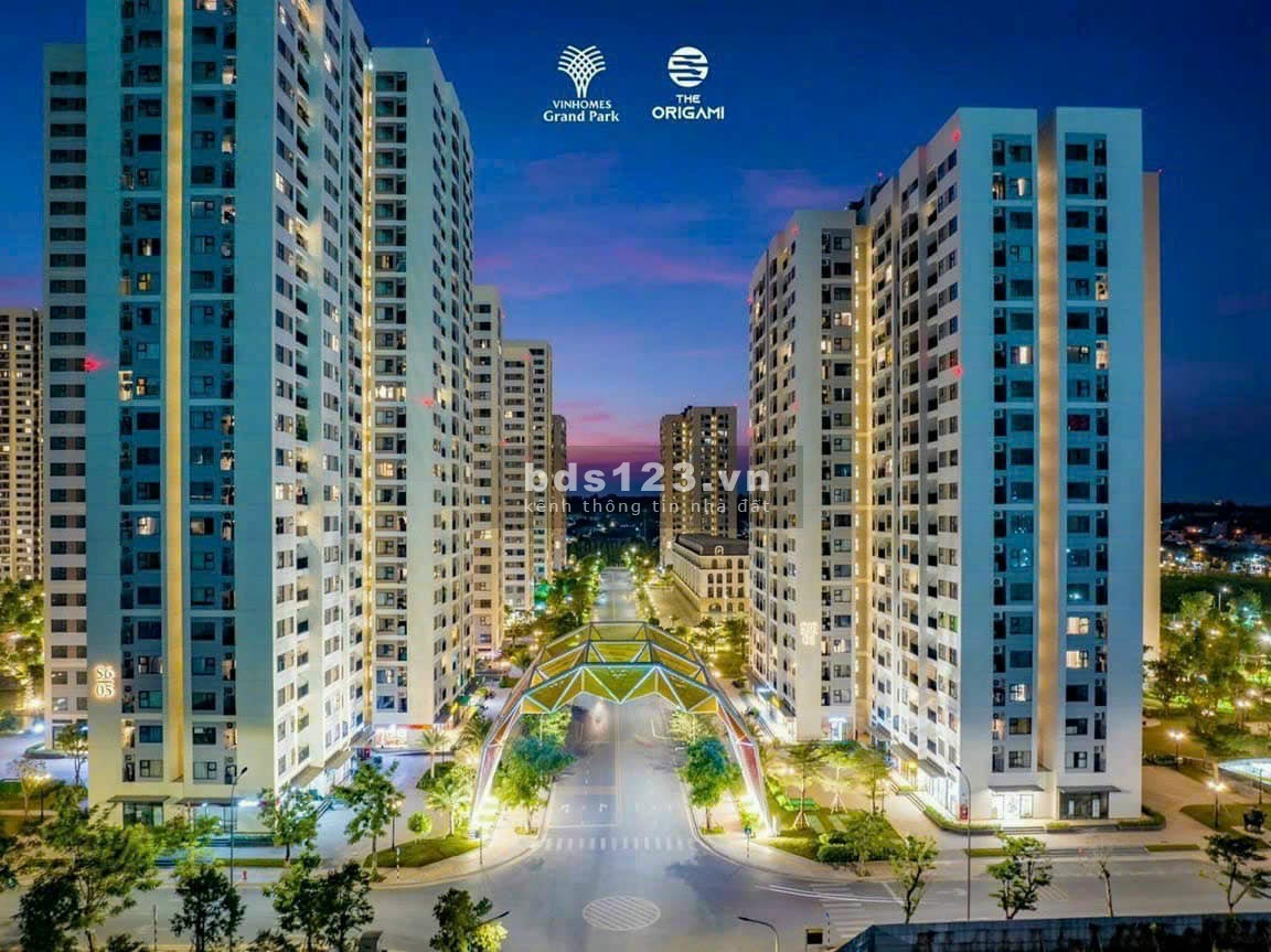 Chính chủ cần bán gấp căn hộ 1PN+ 47M2 Origami Vinhomes Grand Park quận 9 ngộp giá chỉ 1ty8 full NT