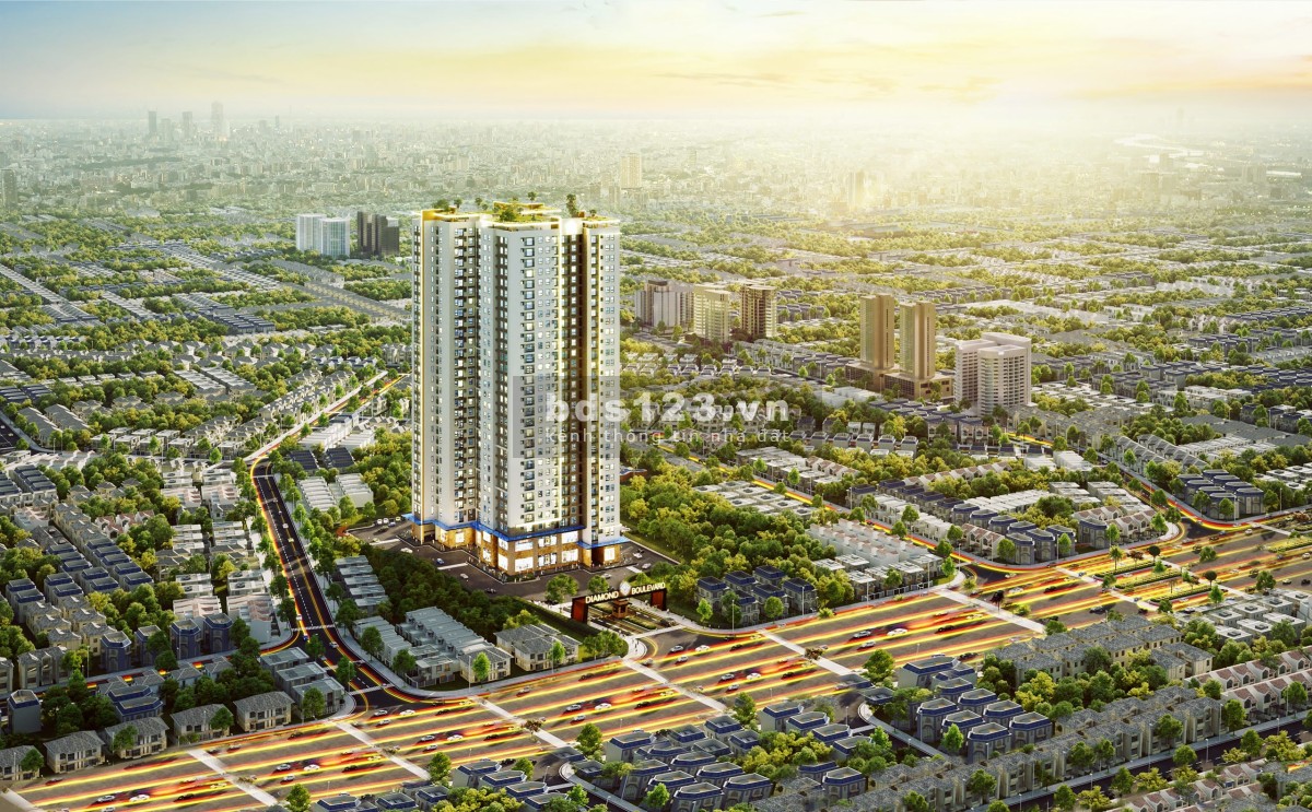 Bán căn hộ Diamond Boulevard 2PN 56m2 mặt tiền quốc lộ 13 giá chỉ từ 1.2 tỷ/căn 0969483457