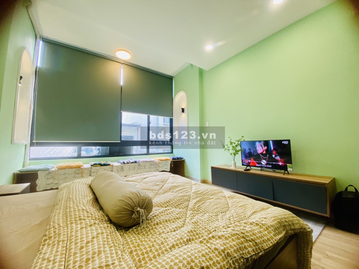 Cho thuê phòng đường Ngô Tất Tố, nội thất cao cấp đầy đủ tiện nghi, giá 5,5 triệu/tháng