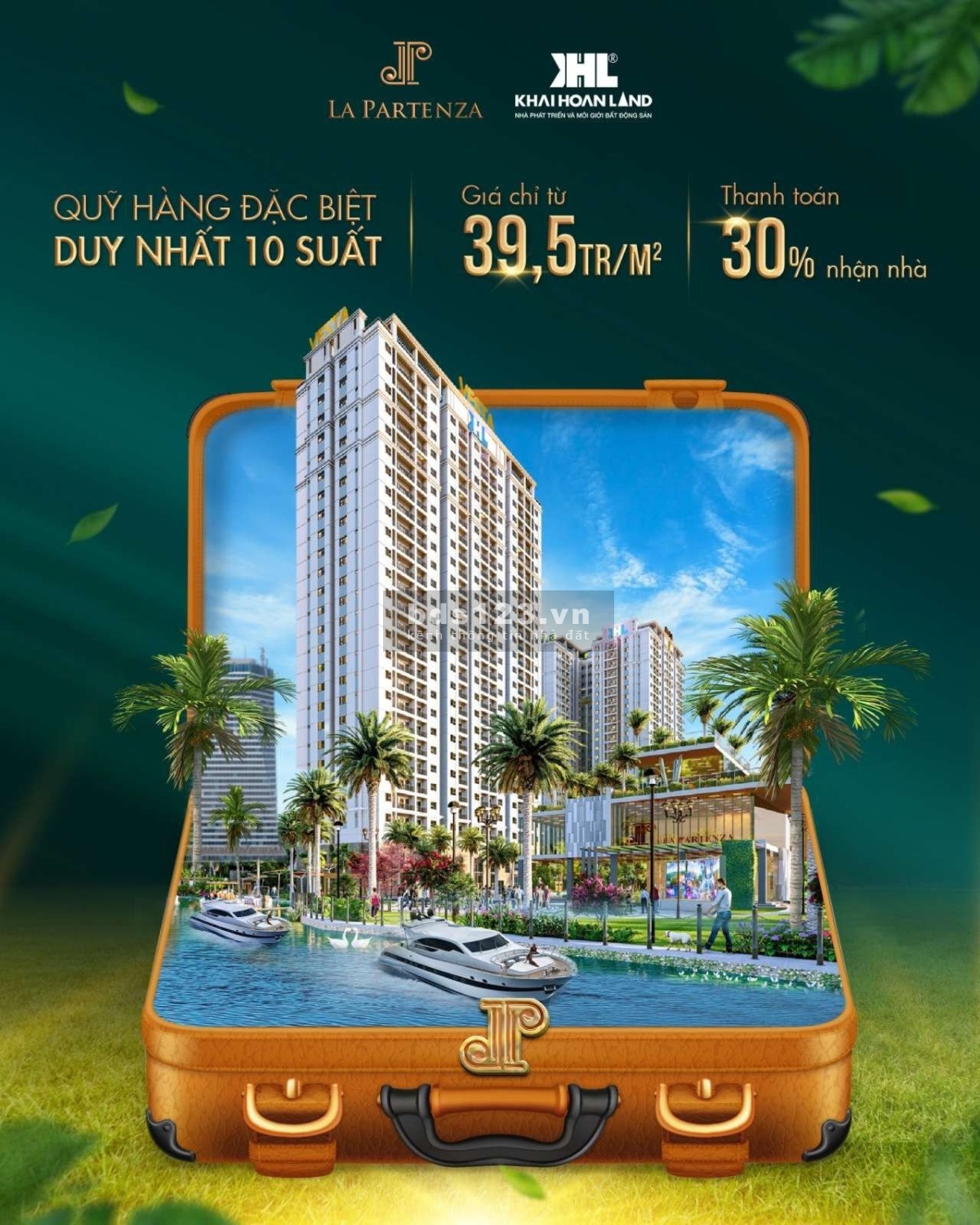 Bán căn hộ Resort có Hồ Muối Khoáng chỉ từ 39,5 - 45 Triệu/m²,