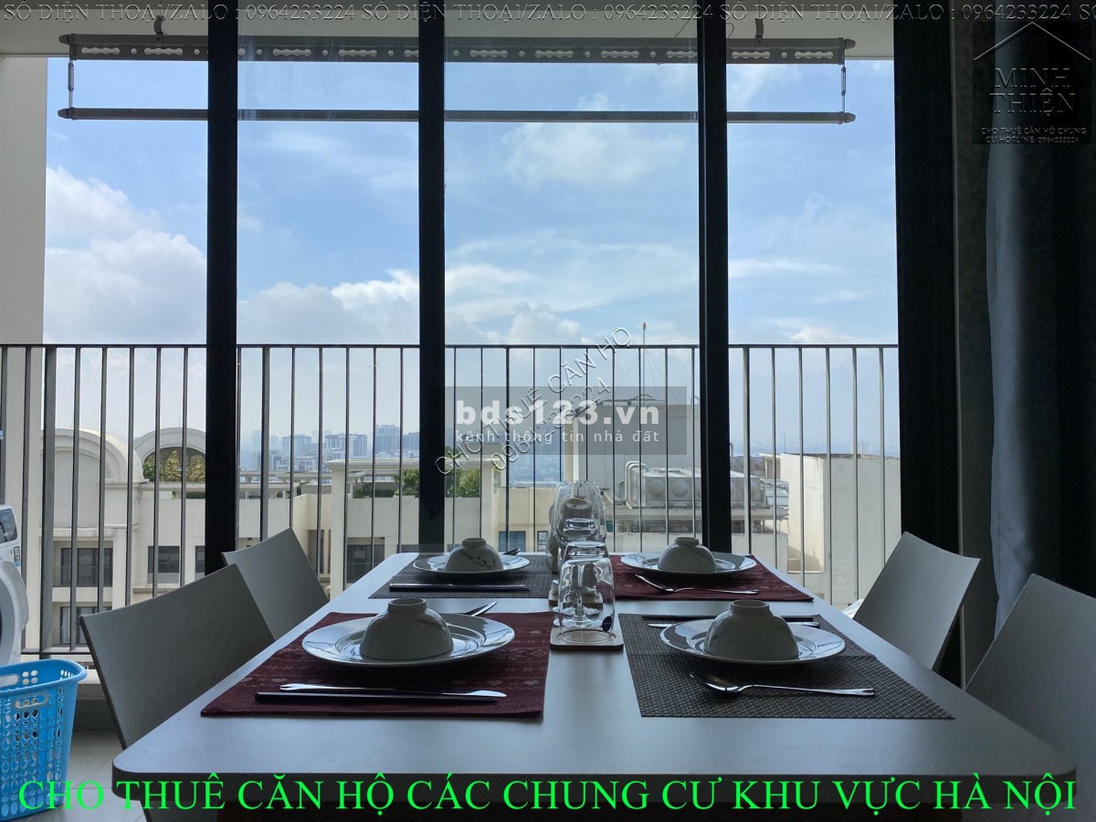 (Chung Cư Vinhomes D’capitale đường Trần Duy Hưng) Cho Thuê Căn Studio Full Nội Thất Cao Cấp