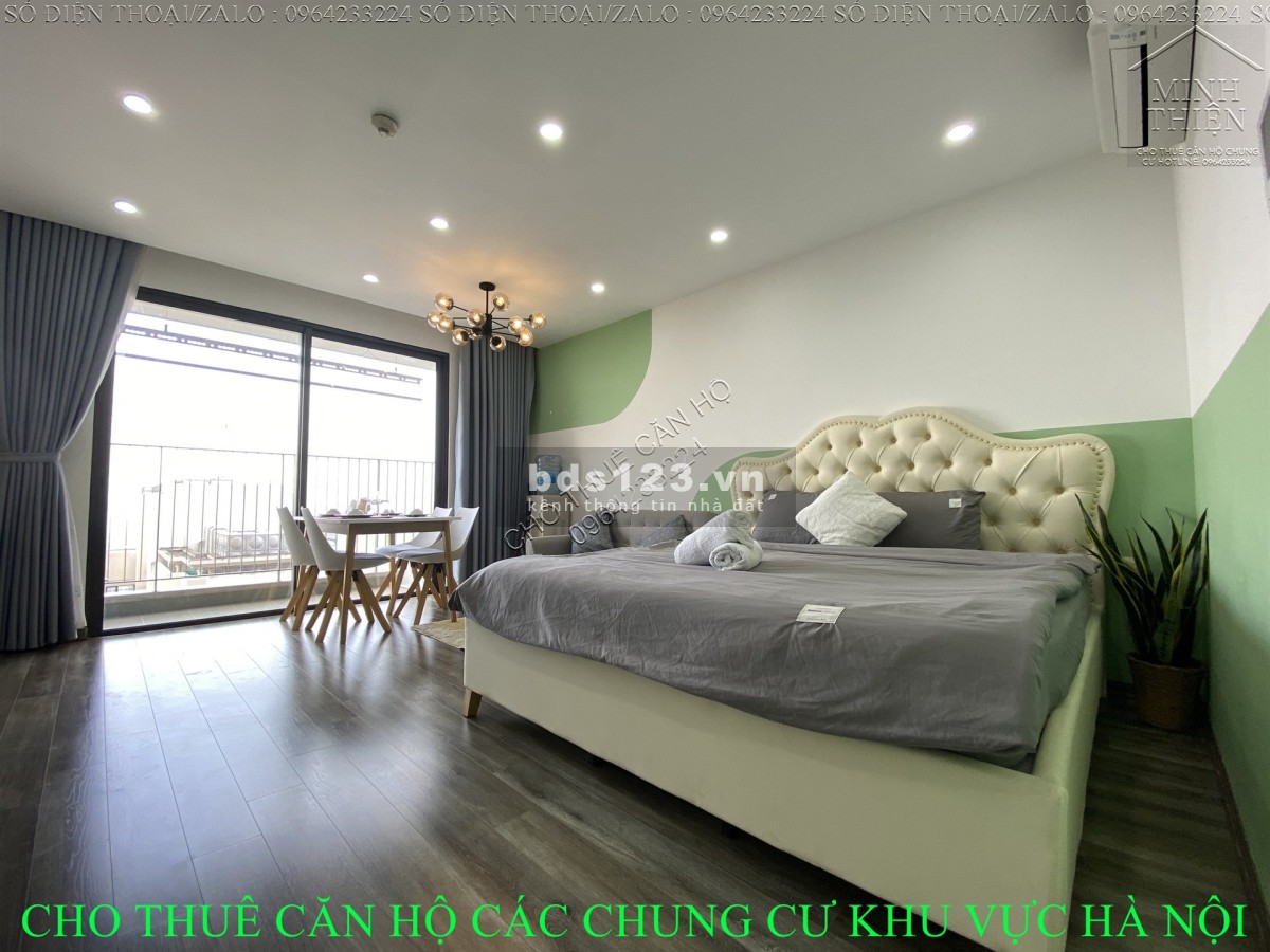 (Chung Cư Vinhomes D’capitale đường Trần Duy Hưng) Cho Thuê Căn Studio Full Nội Thất Cao Cấp