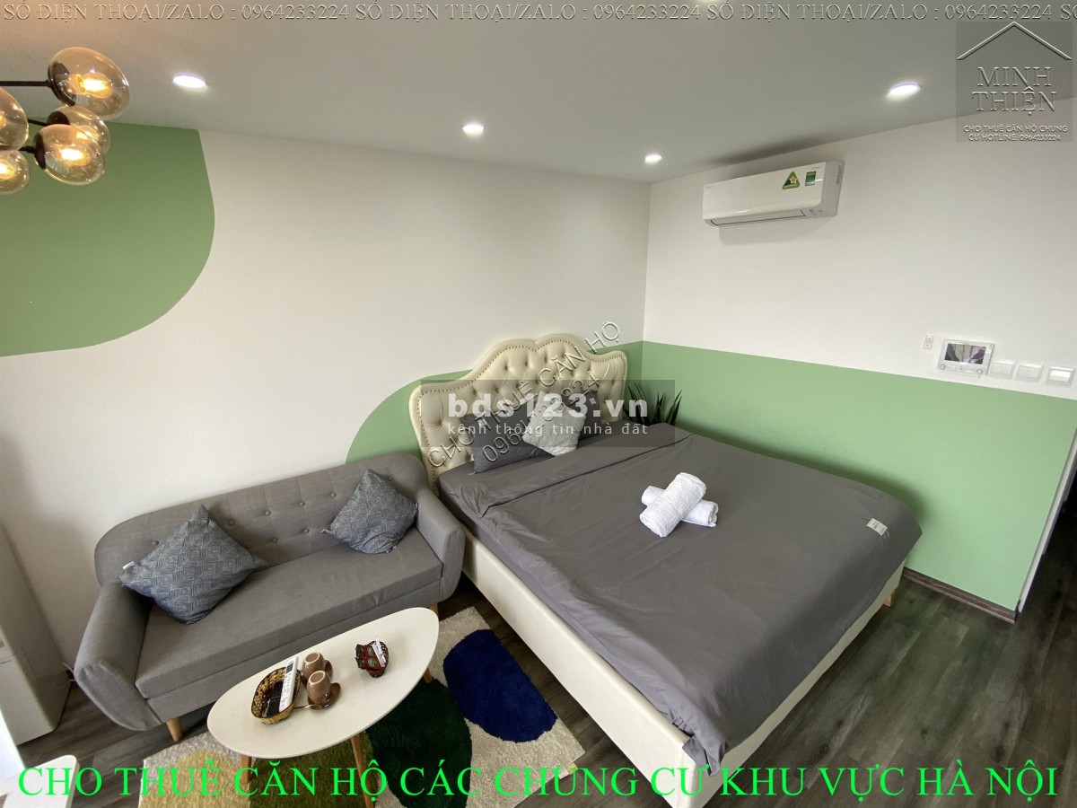 (Chung Cư Vinhomes D’capitale đường Trần Duy Hưng) Cho Thuê Căn Studio Full Nội Thất Cao Cấp