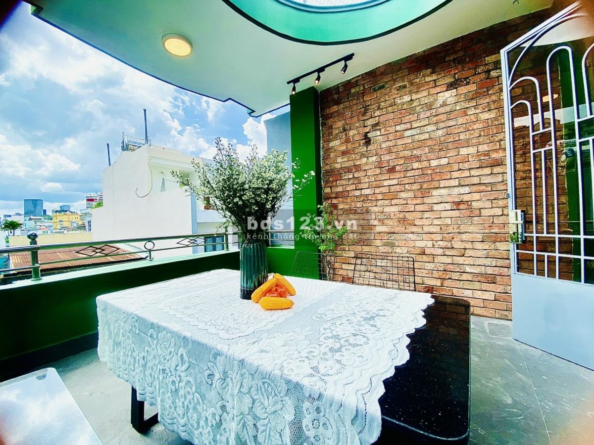 Cho Thuê Penthouse 1 PN Đường Ngô Tất Tố Giá 10 Triệu Full Nội Thất Đẹp