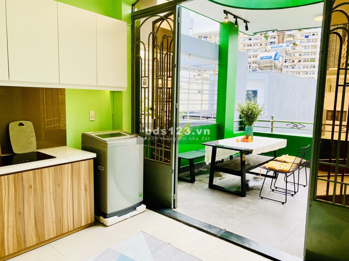 Cho Thuê Penthouse 1 PN Đường Ngô Tất Tố Giá 10 Triệu Full Nội Thất Đẹp