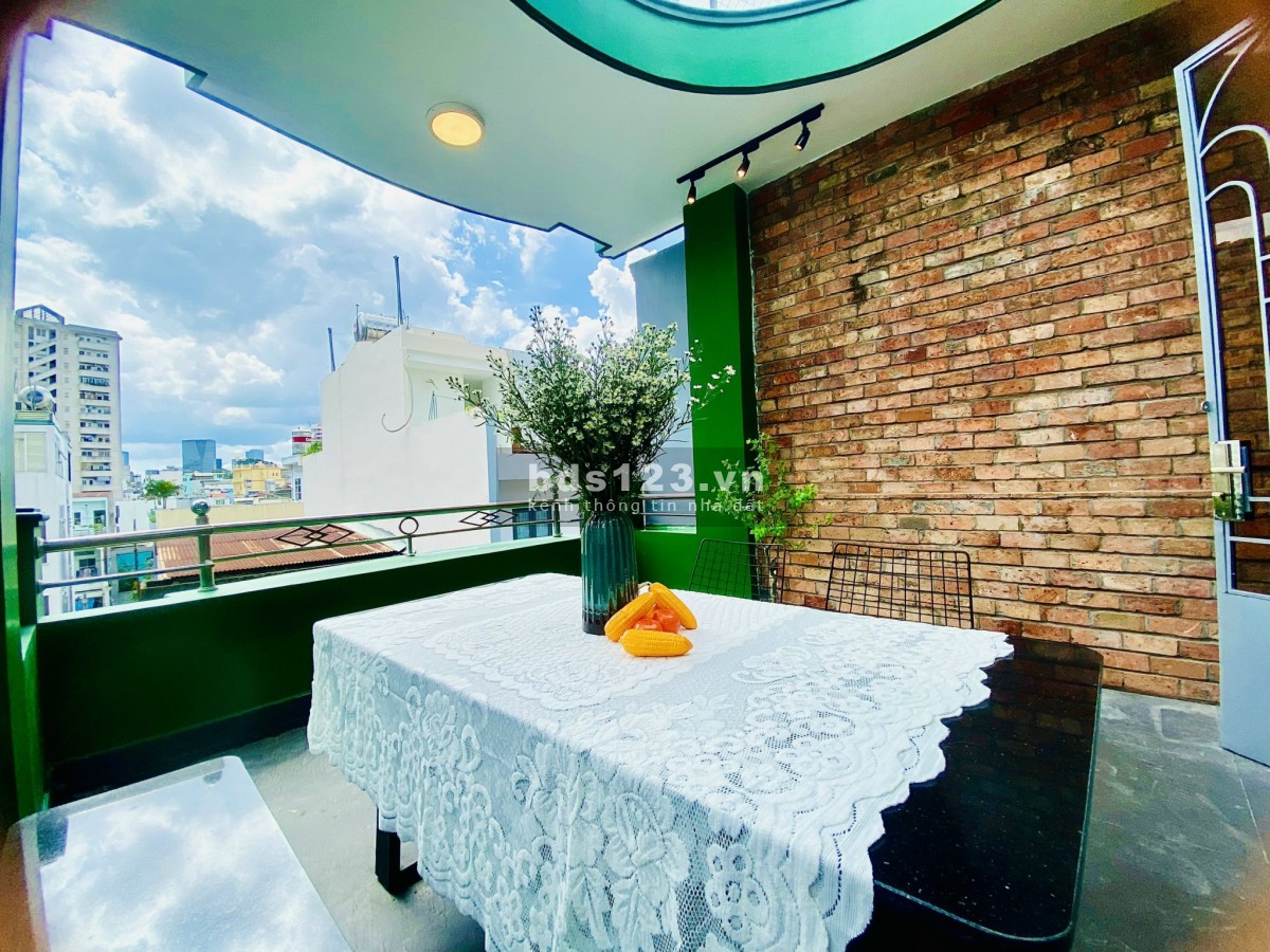 Cho Thuê Penthouse 1 PN Đường Ngô Tất Tố Giá 10 Triệu Full Nội Thất Đẹp
