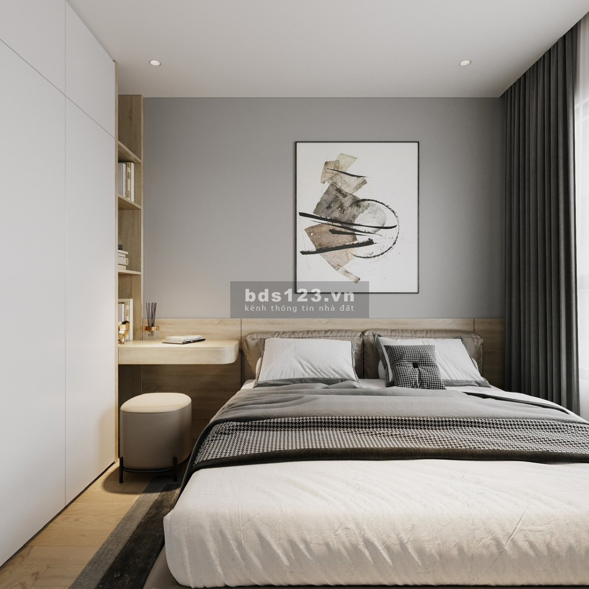 Cho thuê căn hộ 2N2VS góc 70m2 full đồ nội thất cao cấp cực đẹp giá vinhomes gia lâm