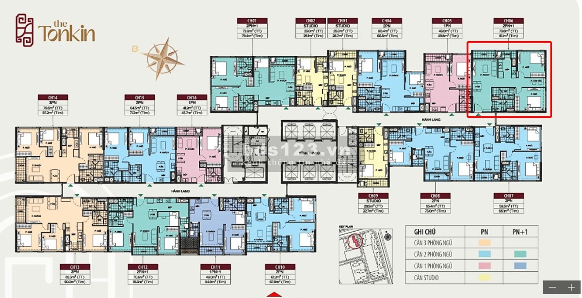 Siêu phẩm hoa hậu góc 2PN+1 81m tòa TK2 view quá đẹp tại Vinhomes Smart City giá 4,3 tỷ