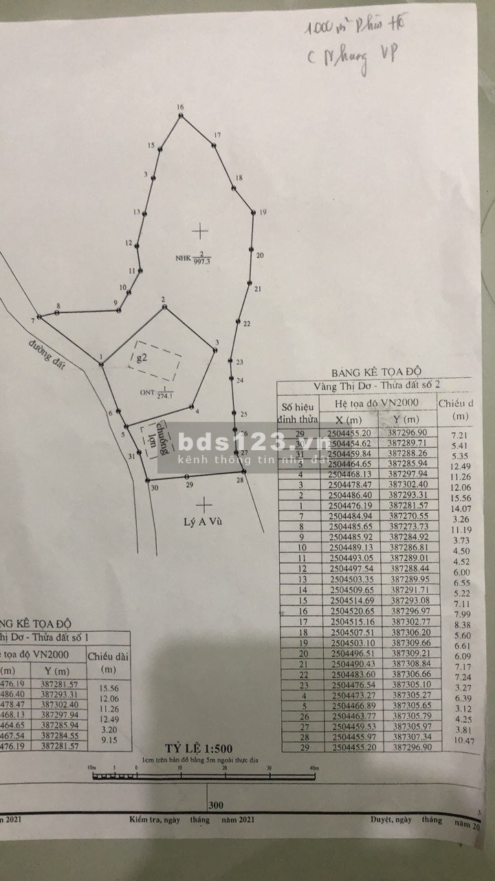 Cần tiền trả nợ cần bán gấp lô đất 1000m thích hợp làm nhà hàng khách sạn tại SaPa 2