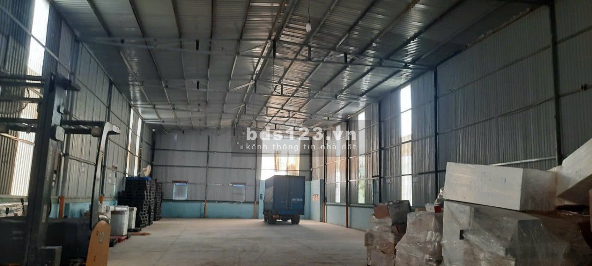 Cho thuê kho, xưởng 1000m² mặt tiền An Phú Đông 25, quận 12