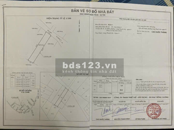 92m2 giá 400TR. Giấy tay có nguồn gốc đóng thuế Long Thạnh Mỹ, quận 9