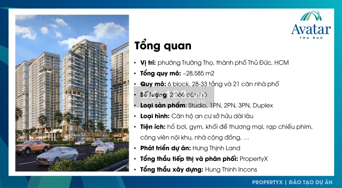 Dự án chung cư Avatar Thủ Đức thanh toán chỉ 3% hàng tháng trả góp 0.25% không lãi suất