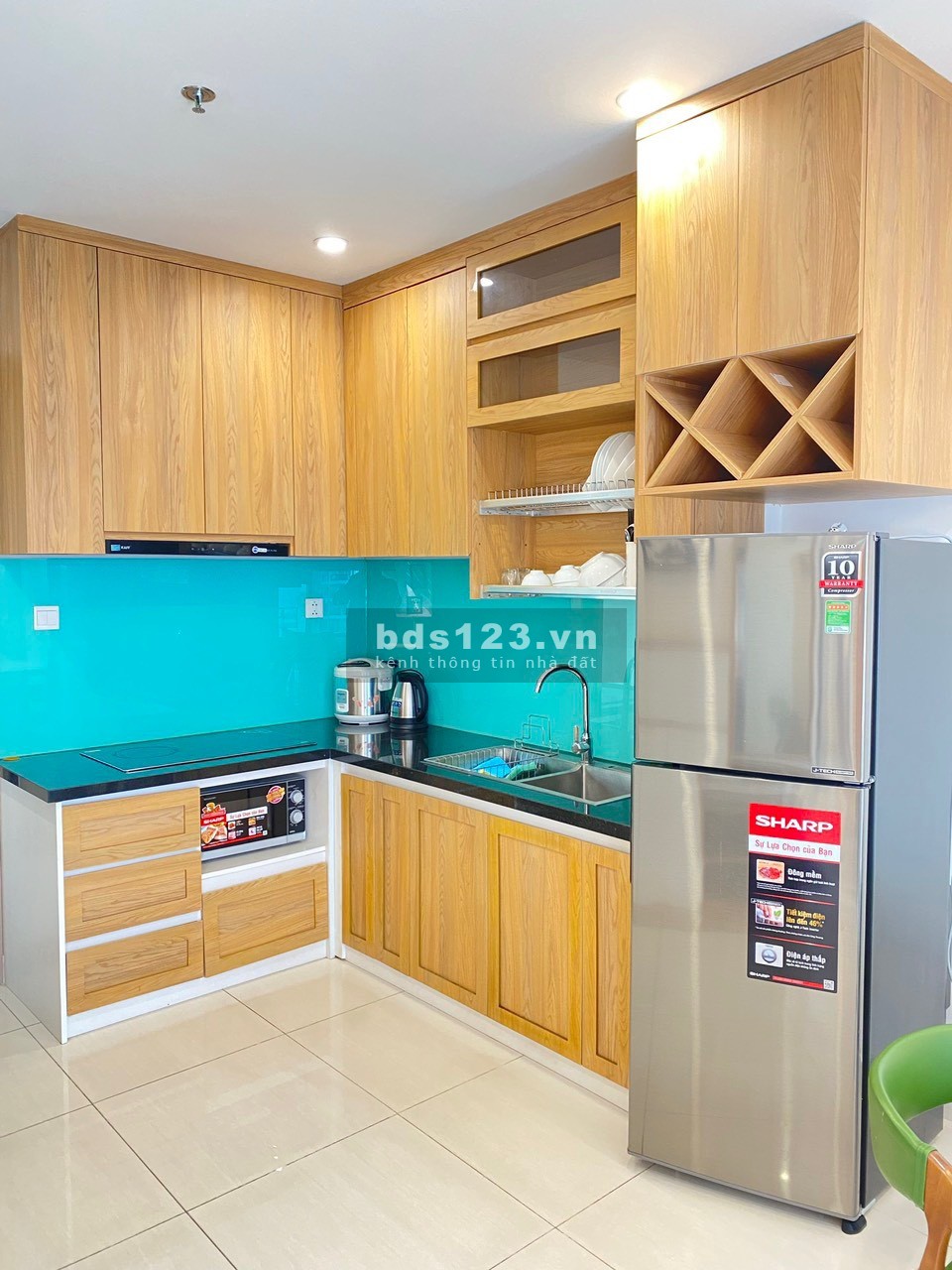 Cho thuê căn hộ 2PN+ full nội thất giá chỉ 9 triệu/ tháng tại Vinhmes Q9