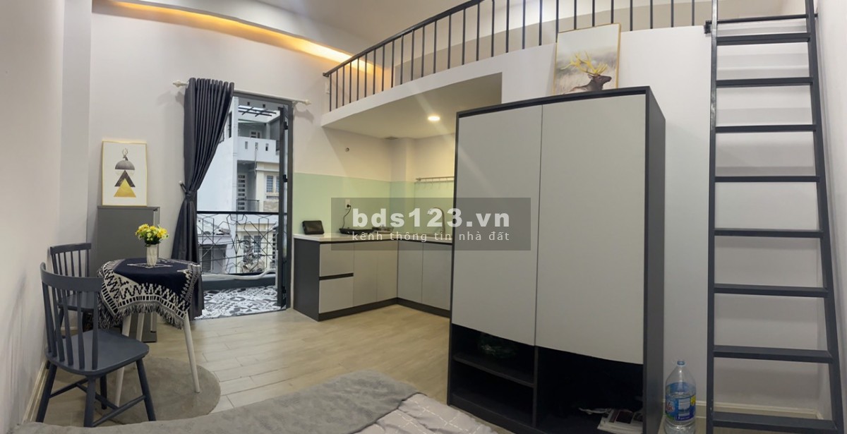 Cho thuê căn hộ dịch vụ có gác (CHDV) tại Khu Lâm Văn Bền, phường Tân Kiểng, quận 7.