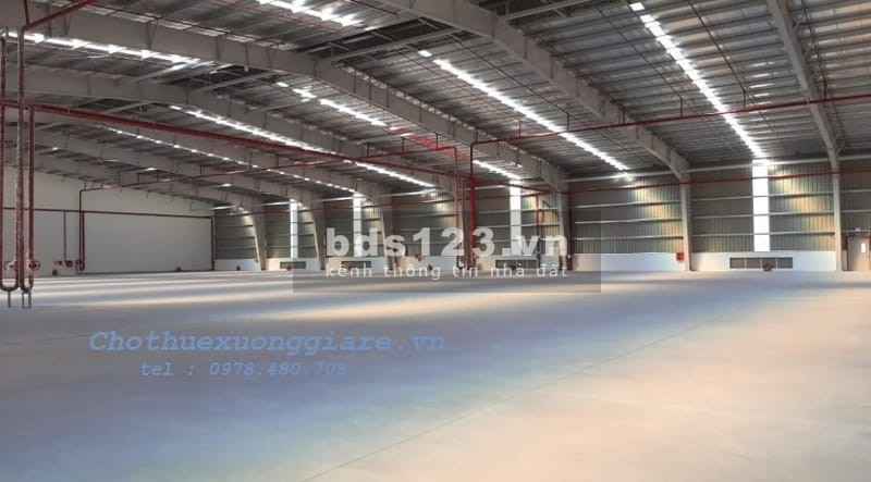 Cho thuê kho xưởng 500 m2 , 1.000m2 , 2.000m2 , 3.000m2 , 5000m2 , 3ha trong KCN Bến Cát ,B.Dương