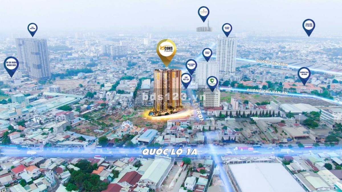 Bán căn hộ Bcons Polaris - Siêu phẩm liền kề Phạm Văn Đồng giá rẻ chỉ 200 triệu là sở hữu ngay