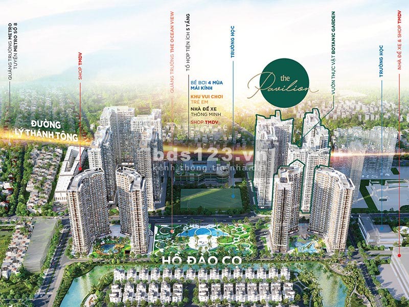 Bán chung cư Pavilion Vinhomes Ocean Park - sở hữu ngay căn hộ đẳng cấp chỉ với 699 triệu