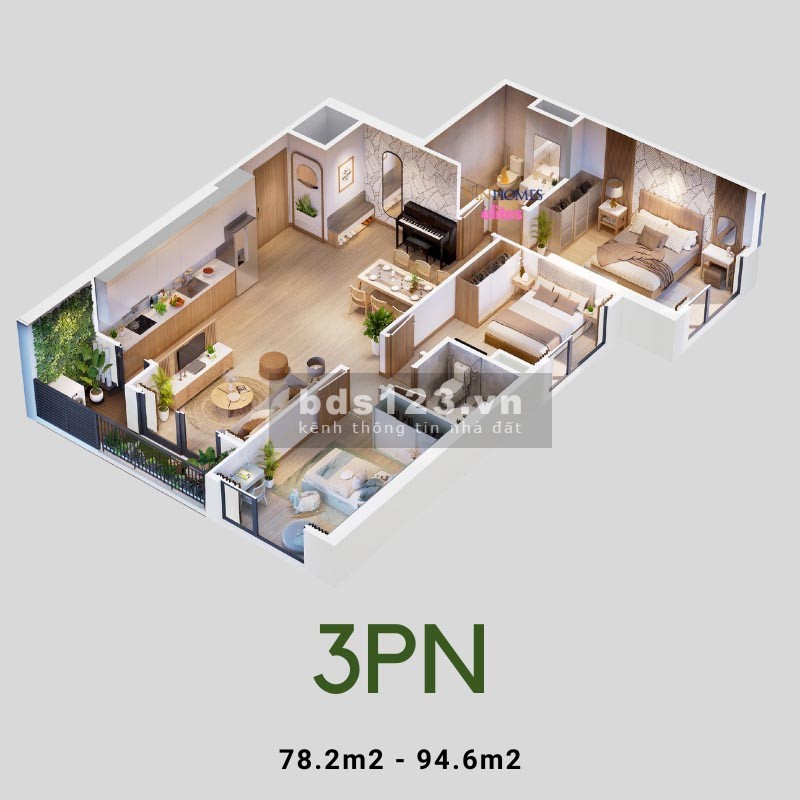 Bán chung cư Pavilion Vinhomes Ocean Park - sở hữu ngay căn hộ đẳng cấp chỉ với 699 triệu