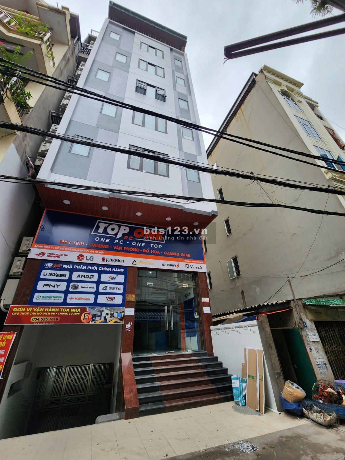 Toà CCMN 13 phòng - Dòng tiền 750tr/năm - Ngõ thông Kinh doanh - 5 bước ra phố