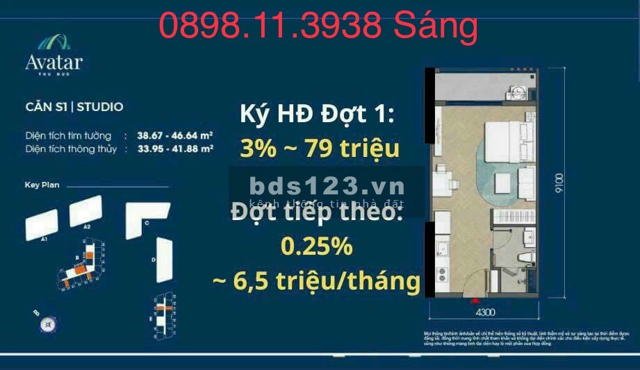 Chỉ 80tr sỡ hữu ngay Avatar Thủ Đức chính sách bán hàng mới nhất PKD 0898113938