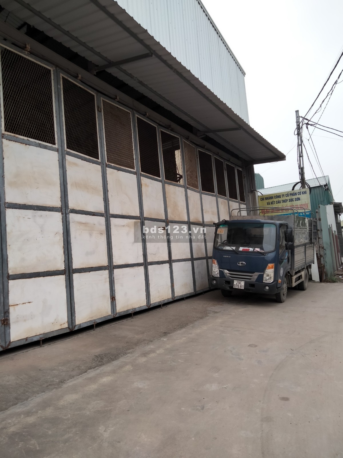 Chính chủ cho thuê kho xưởng (Sóc Sơn - Hà Nội, gần sân bay Nội Bài) 0963209950