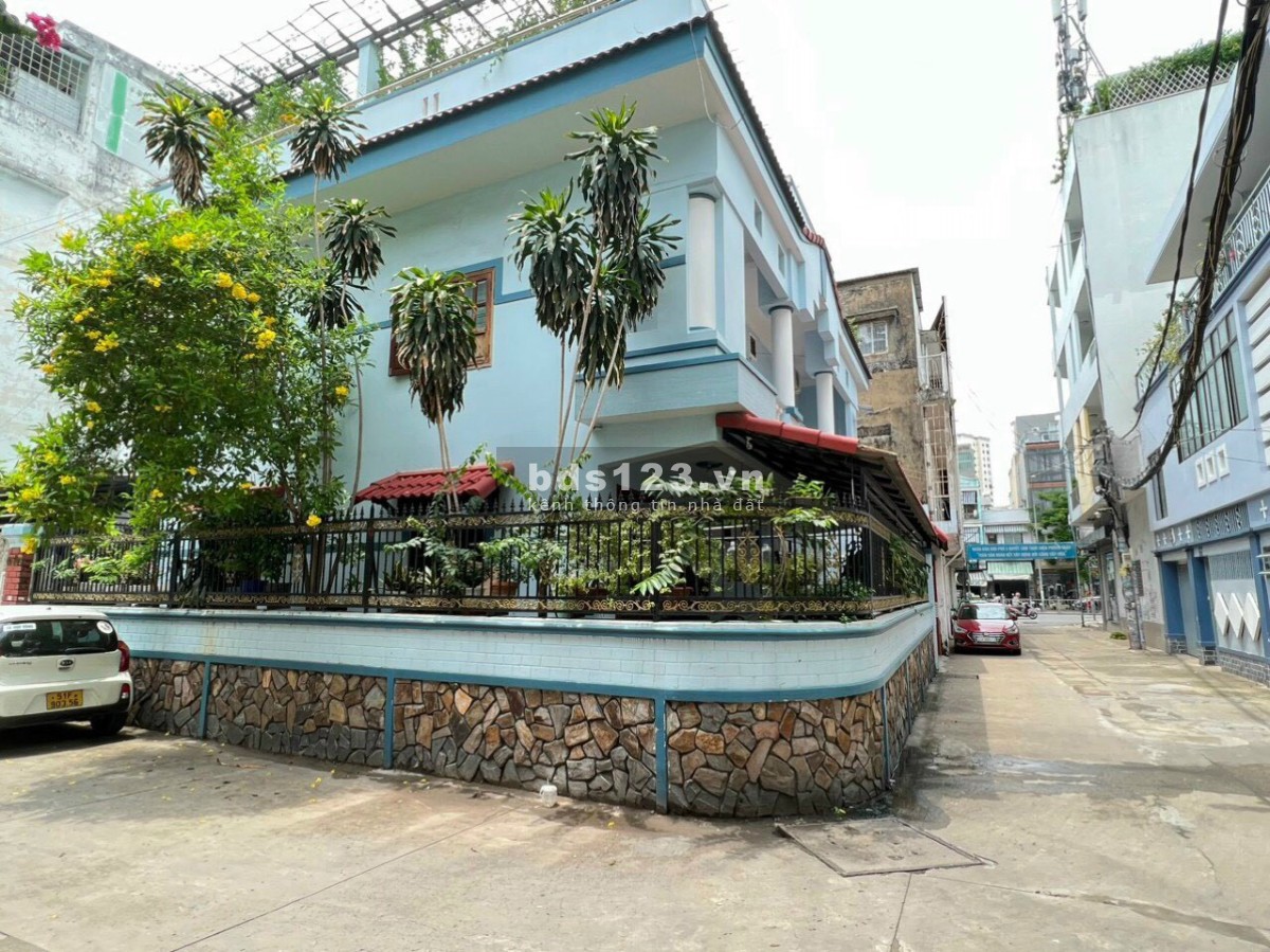 Biệt thự góc 2 mặt tiền đường Xô Viết Nghệ Tĩnh Phường 17 Bình Thạnh 16x19 3 tầng giá 44 tỷ tl