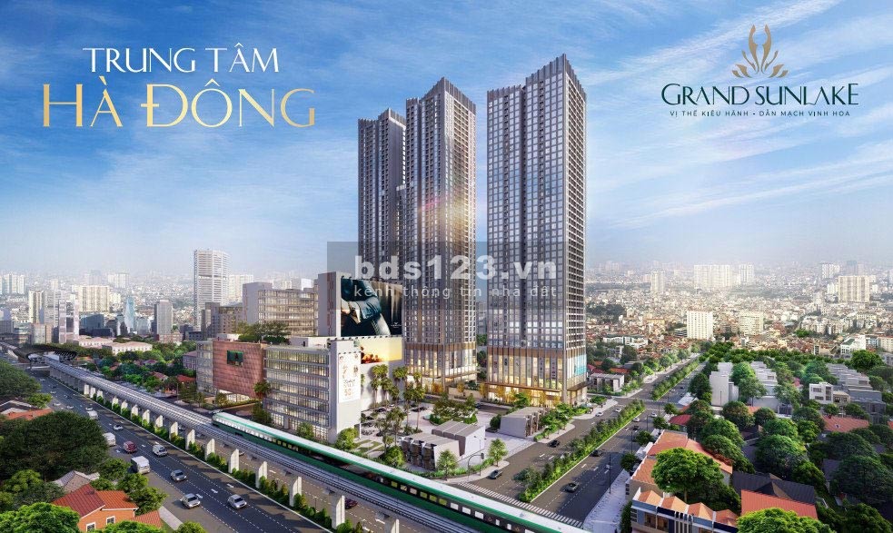 Bán chung cư Grand Sunlake, căn 2PN 3PN, view đẹp nội khu, FULL NT, giá chỉ từ 3,15 tỷ