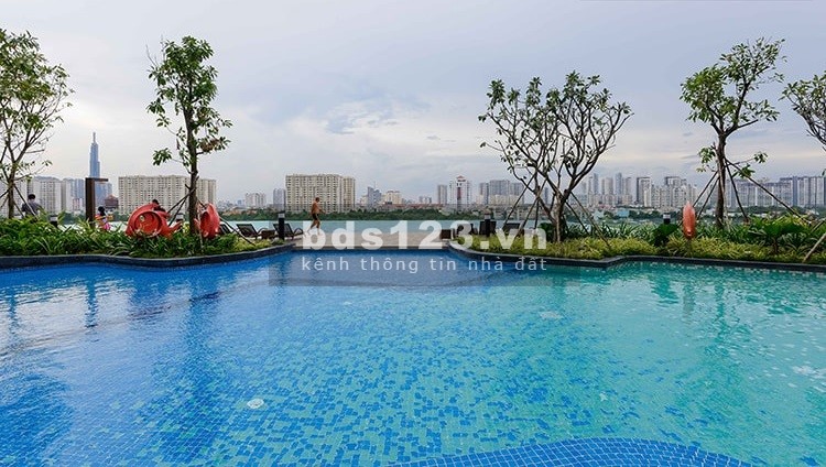Chủ nhà đi định cư nước ngoài cần bán gấp căn 2pn 1wc The Sun Avenue mặt tiền Mai Chí Thọ quận 2