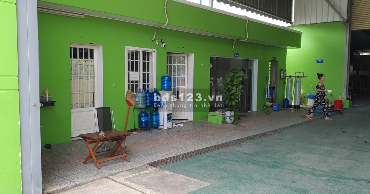 Bán nhà xưởng sản xuất 1327m2 mặt tiền Võ Thị Bàng Củ Chi