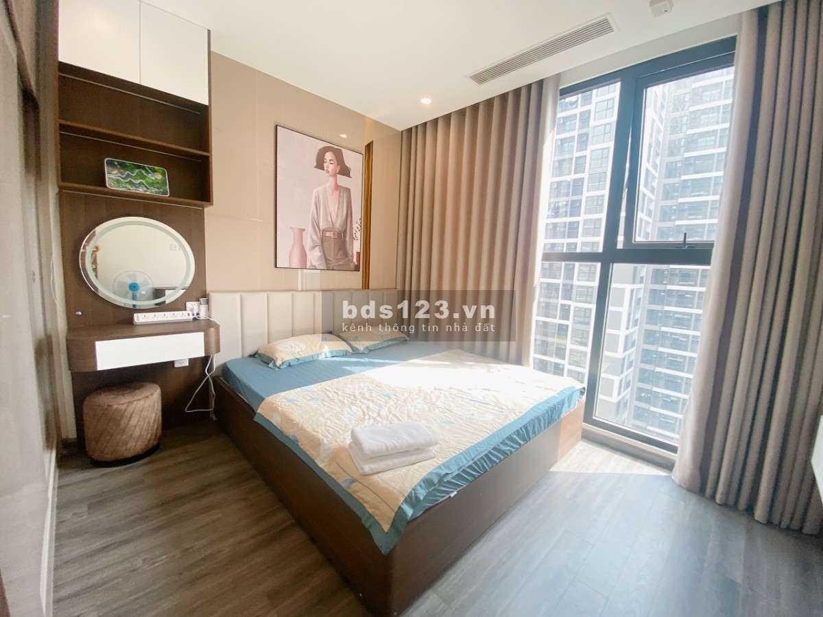 Cho thuê căn hộ 2 phòng ngủ góc full đồ siêu đẹp Vinhomes ocean park Gia Lâm