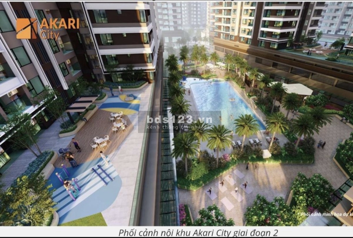 Bán căn hộ 80.6m2 tầng 11 C/C cao cấp Akari City Bình Tân