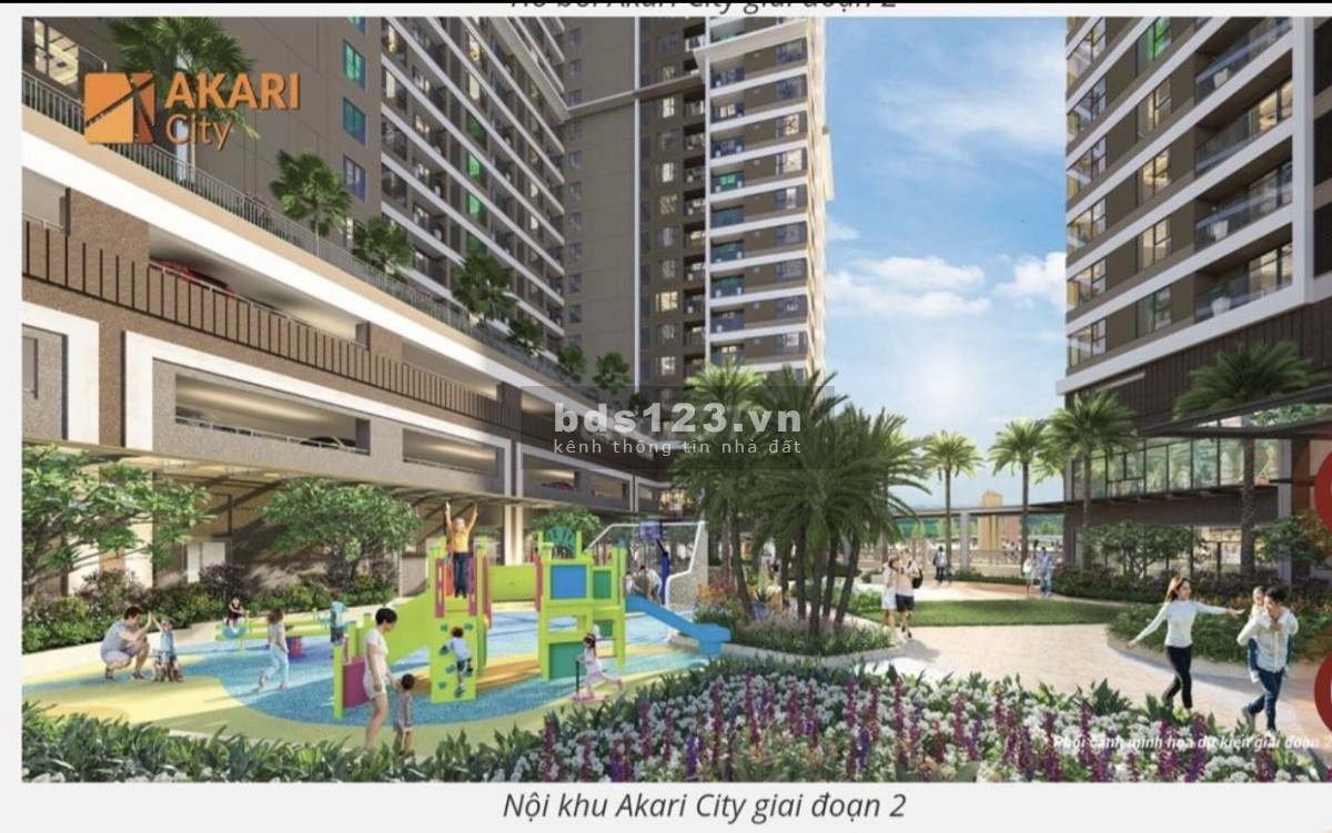 Bán căn hộ 80.6m2 tầng 11 C/C cao cấp Akari City Bình Tân