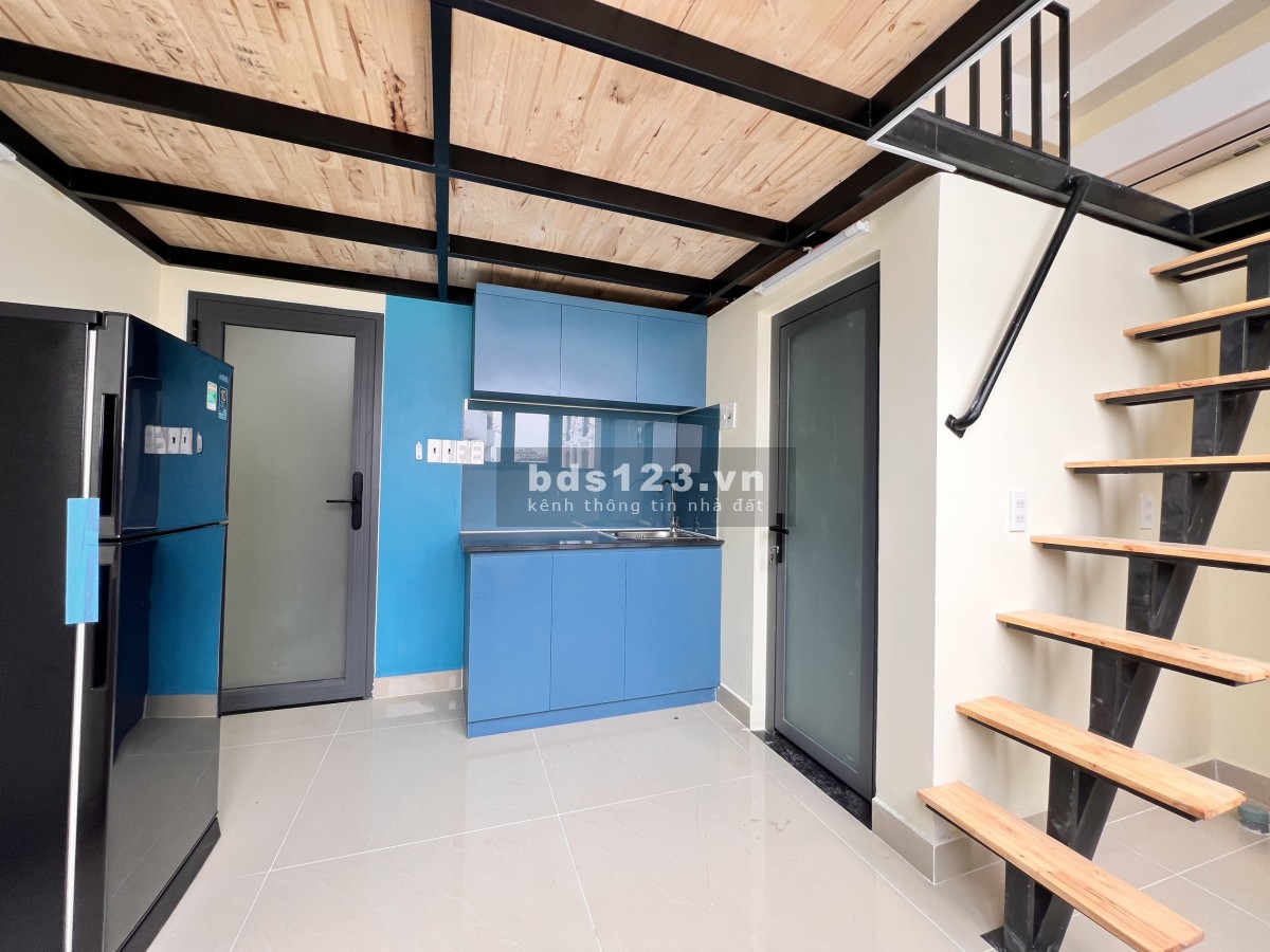 Cho thuê căn hộ dịch vụ có gác lửng Lý Thục Man, nội thất cơ bản