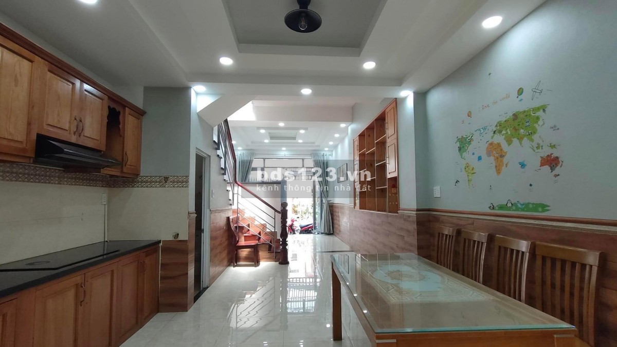 Bán nhà Nguyễn Hảo Vĩnh, 50m2, 2 lầu, hẻm xe hơi, 2pn, nhỉnh 5ty, nhà mới