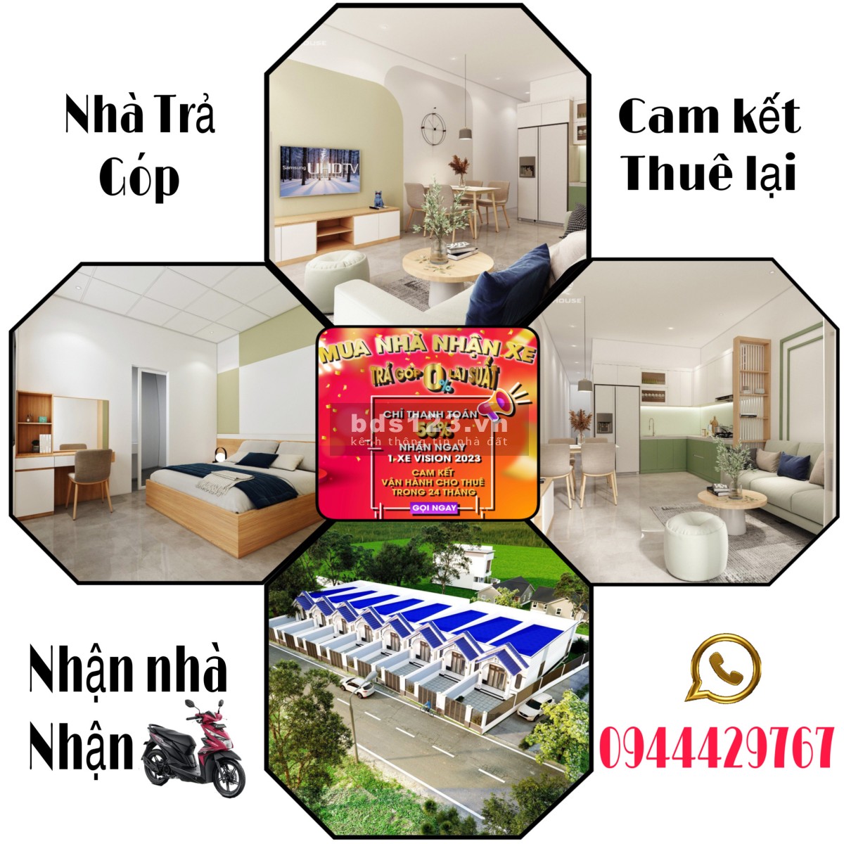 Bán nhà với khuyến mãi siêu hấp dẫn tháng tại Vinahouse 3, Bình Thuận