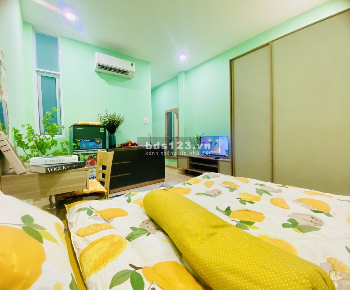 Cho thuê phòng đường Ngô Tất Tố, nội thất cao cấp đầy đủ tiện nghi, giá 5,9 triệu/tháng