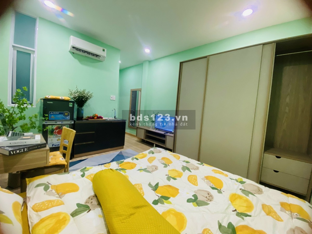 Cho thuê phòng đường Ngô Tất Tố, nội thất cao cấp đầy đủ tiện nghi, giá 5,9 triệu/tháng