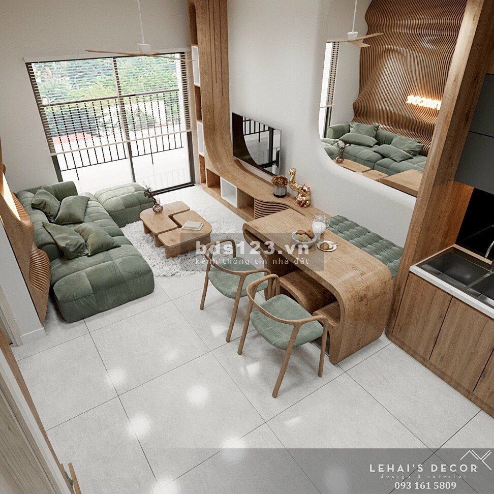 Bán căn hộ 1PN view hồ bơi The Origami VHGP, cắt lỗ 382 triệu bao toàn bộ thuế phí căn hộ