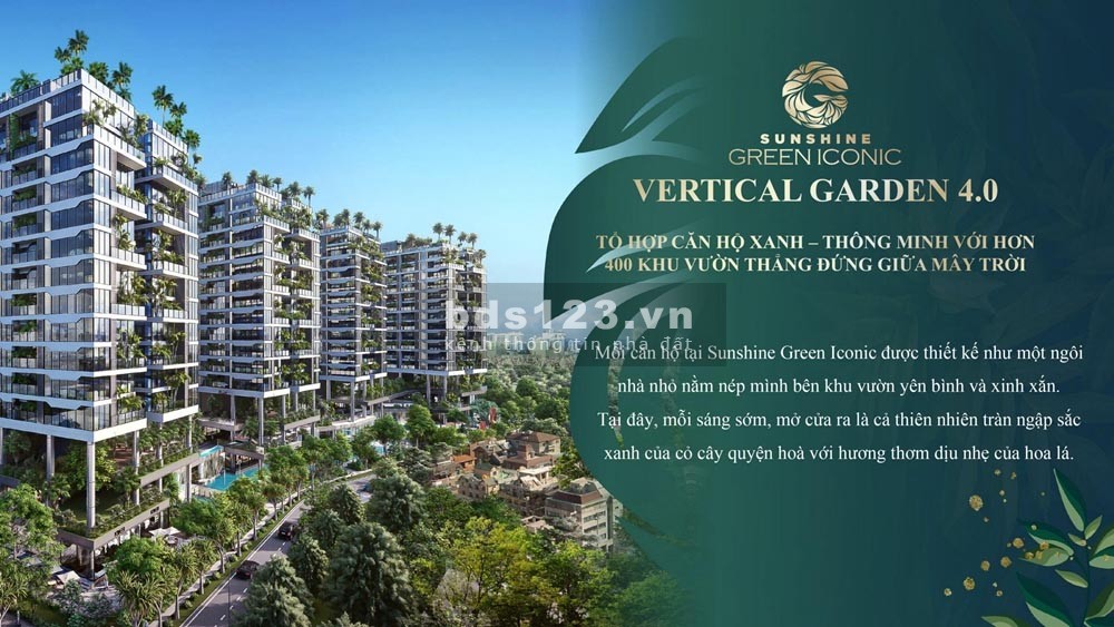 Bán căn hộ tại tầng D Sunshine Green Iconic, view đẹp, nội thất đầy đủ nhỉnh giá 6 tỷ